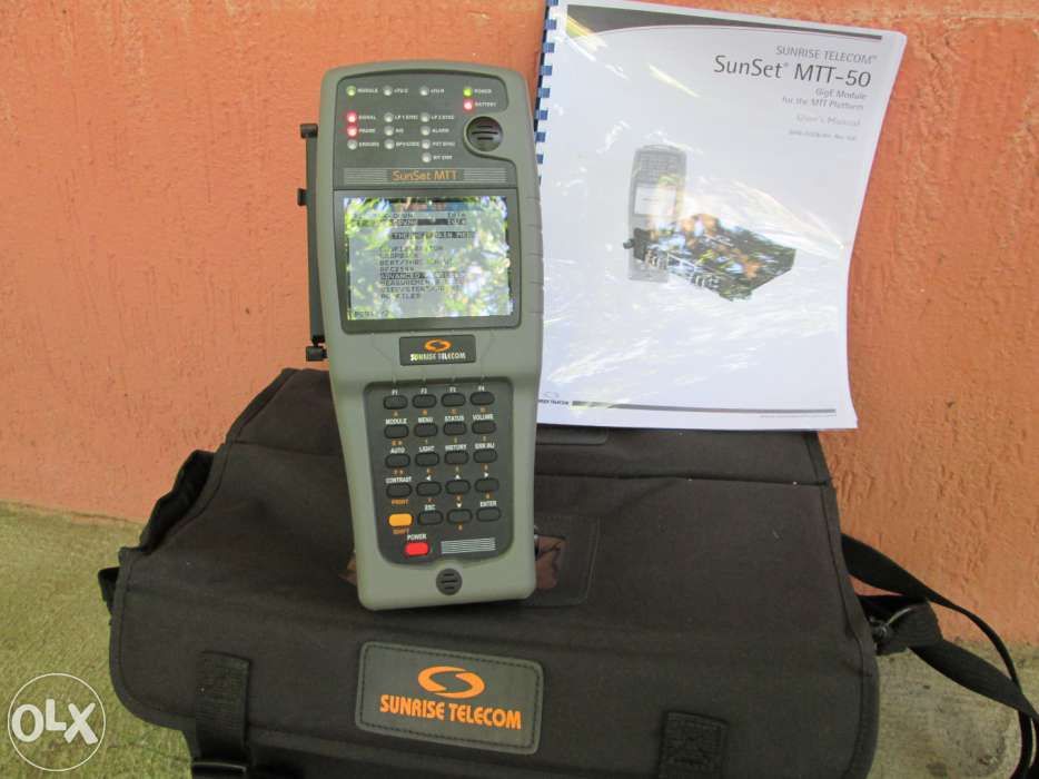 Tester LAN Ethernet Sunrise Telecom MTT-50[