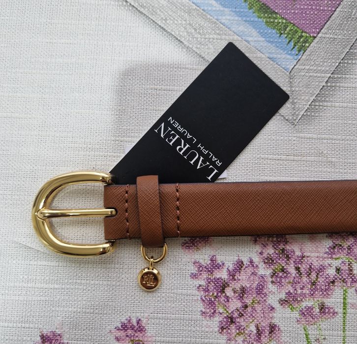 Оригинален колан LAUREN RALPH LAUREN ‘CHARM’ – естествена кожа, S