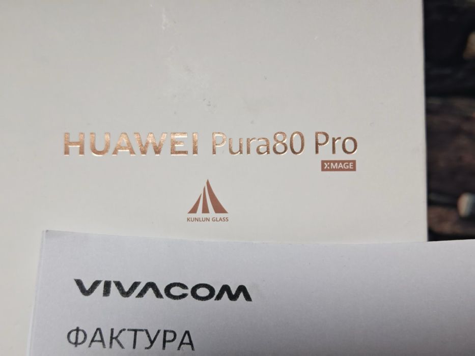 КАТО НОВ Huawei Pura 80 Pro 512GB White 24м. ГАРАНЦИЯ