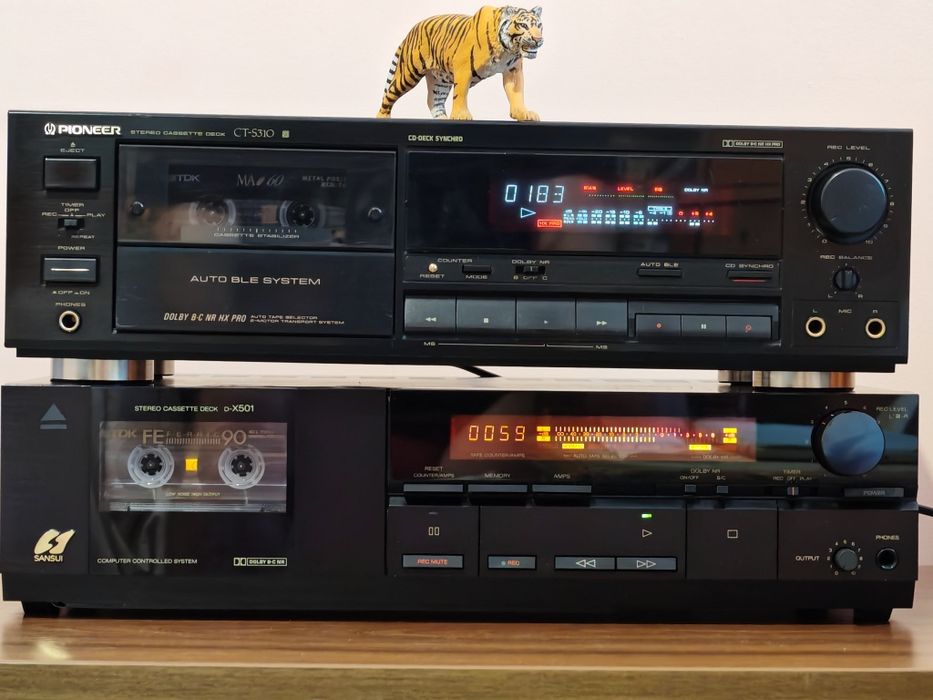 Sansui D-X501. Deck de de calibru. Sunet de vis. Preț fix !