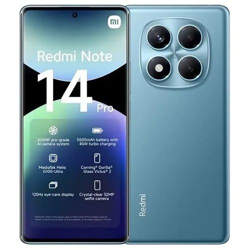 Redmi Note 14 Pro 4G Blue 256 GB 8 RAM