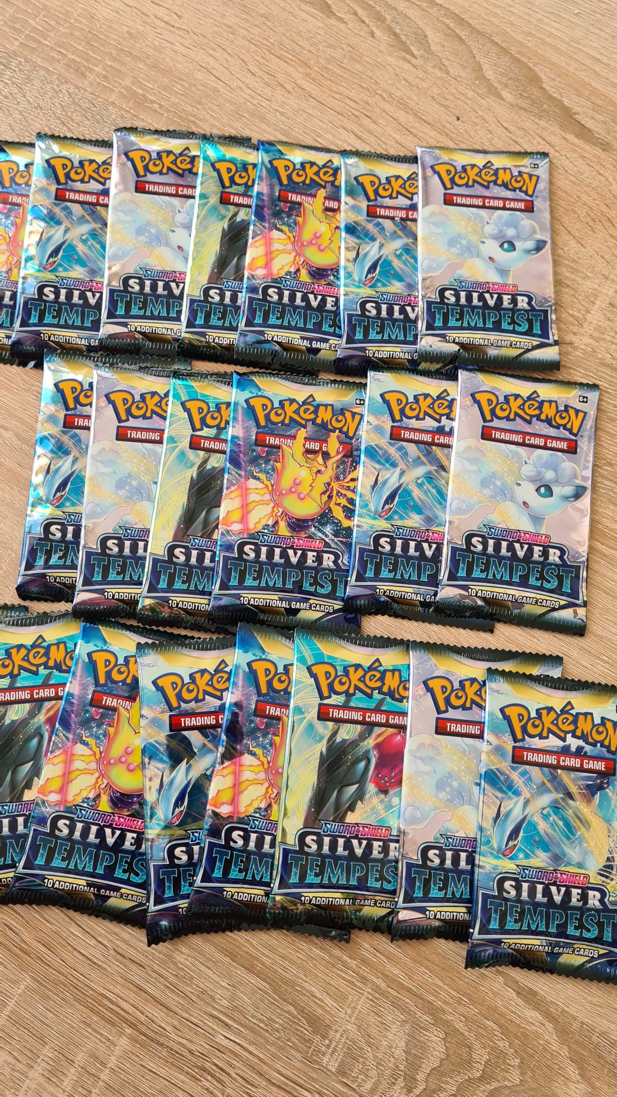 5 Pachete cartonase Pokemon Silver Tempest