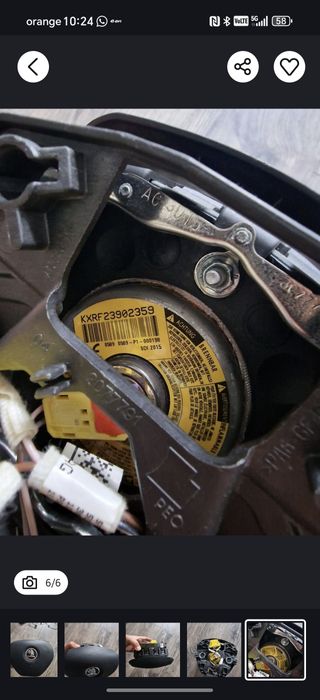 Airbag volan skoda Octavia fabia roomster etc