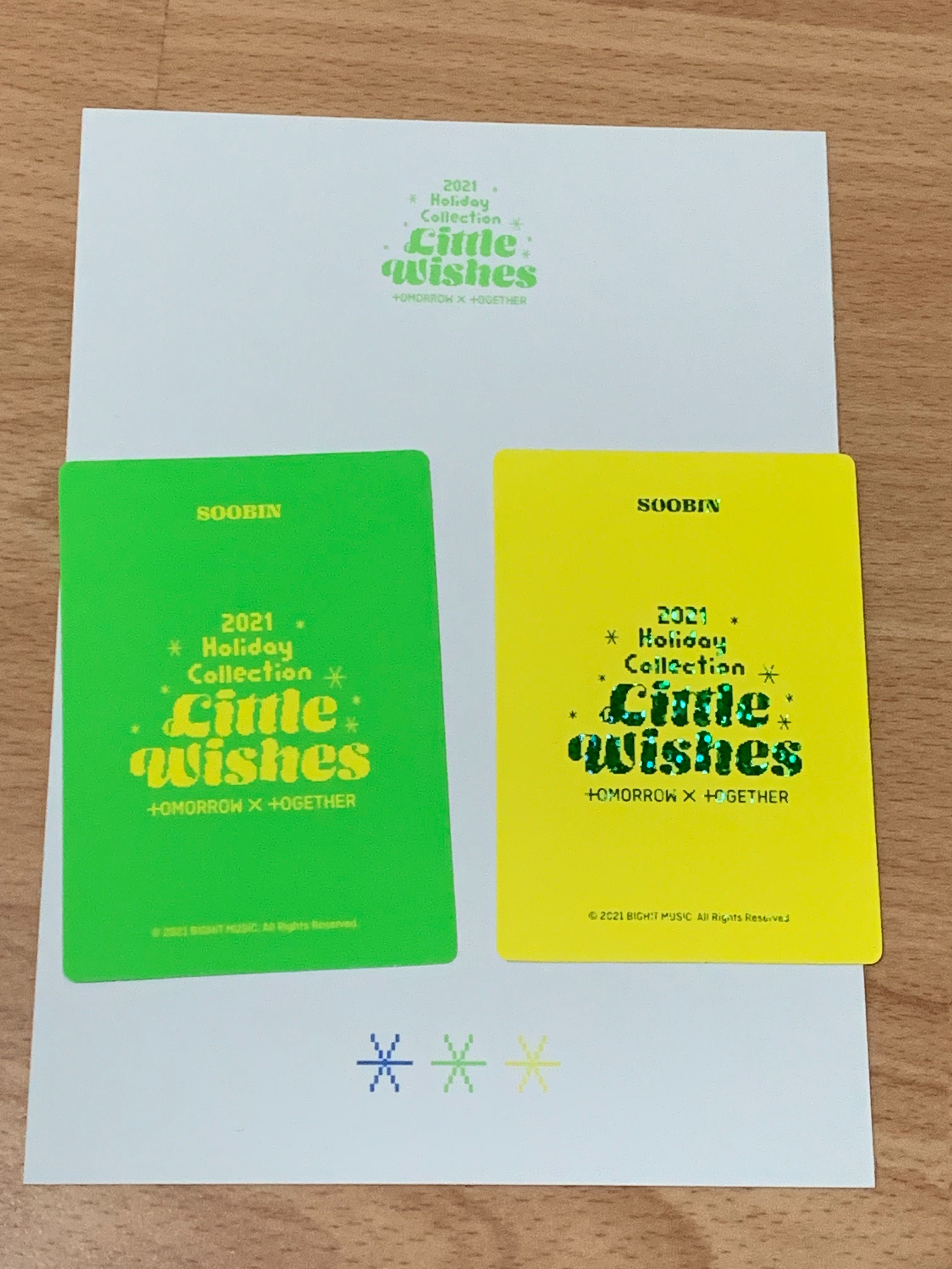 TXT | Soobin Little wishes set kpop