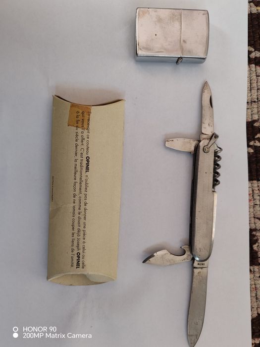 Briceag Opinel, Bricheta Zippo,Briceag de colectie