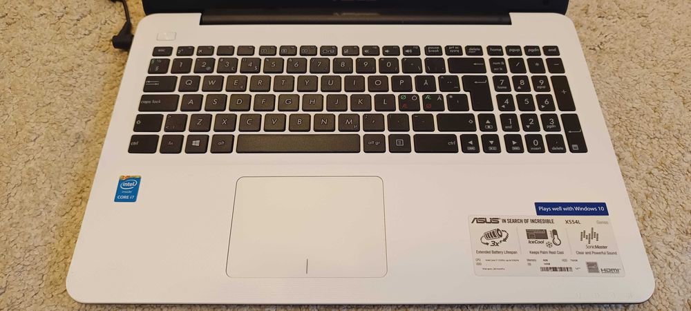 Laptop Asus X555LAB I7 5500u 12GB DDR3 512 SSD