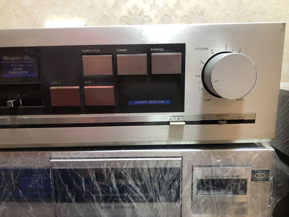 Vintige amplificator  JVC Ax 30 si deck kd