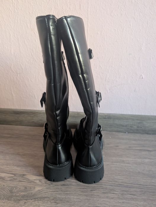 Дамски ботуши от еко кожа