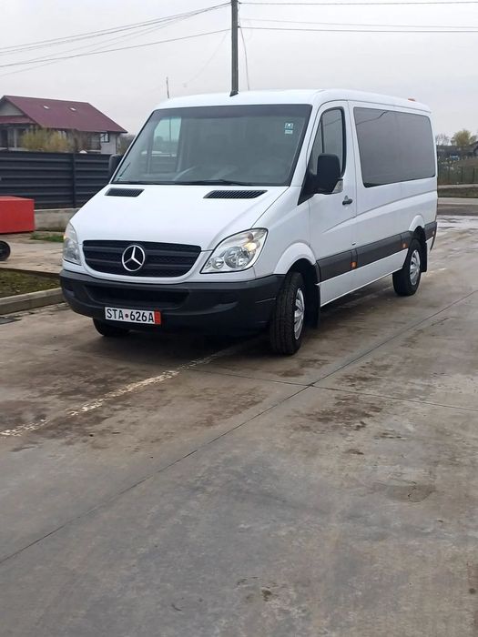 Mercedes-Benz Sprinter 8+1 locuri 2013 2.2CDi 130 CP E5 6 trepte AC Webasto, import Germania
