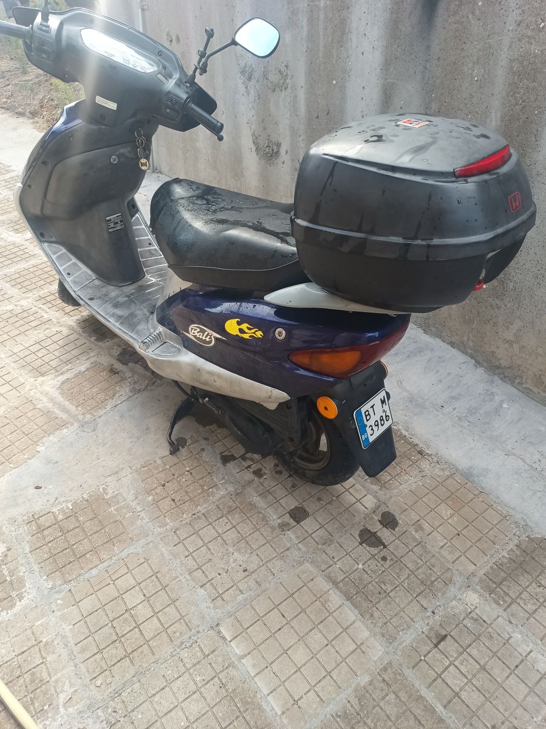 Honda bali двутактов