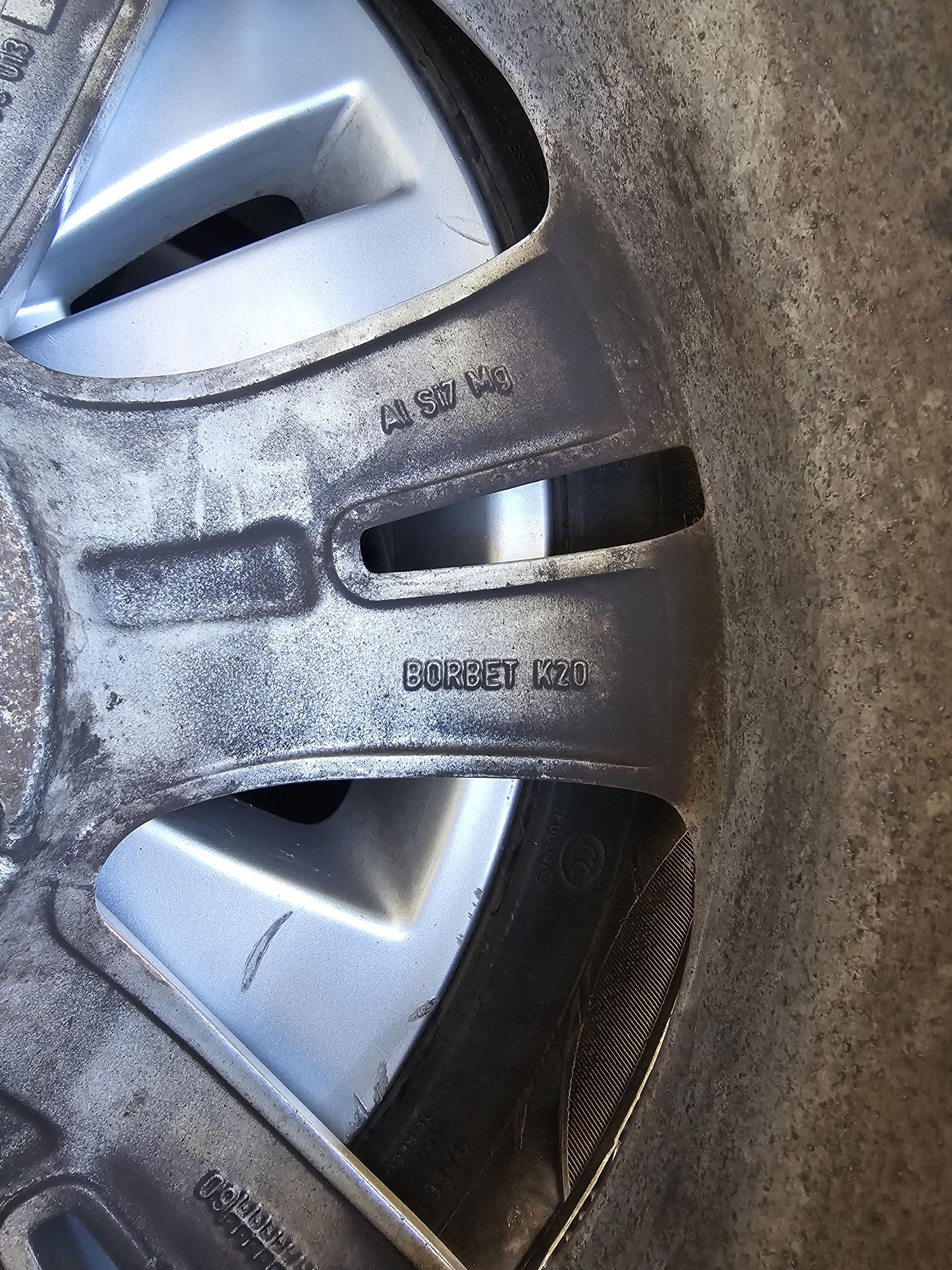 Джанти 17" Mercedes W204 face