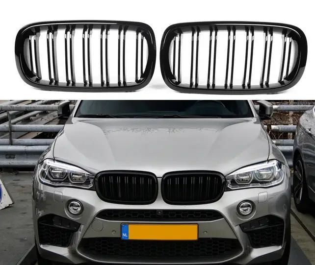 Двойни M X5X6 Бъбреци Решетки BMW F15 F16 БМВ Ф15 Ф16 2014г-2018