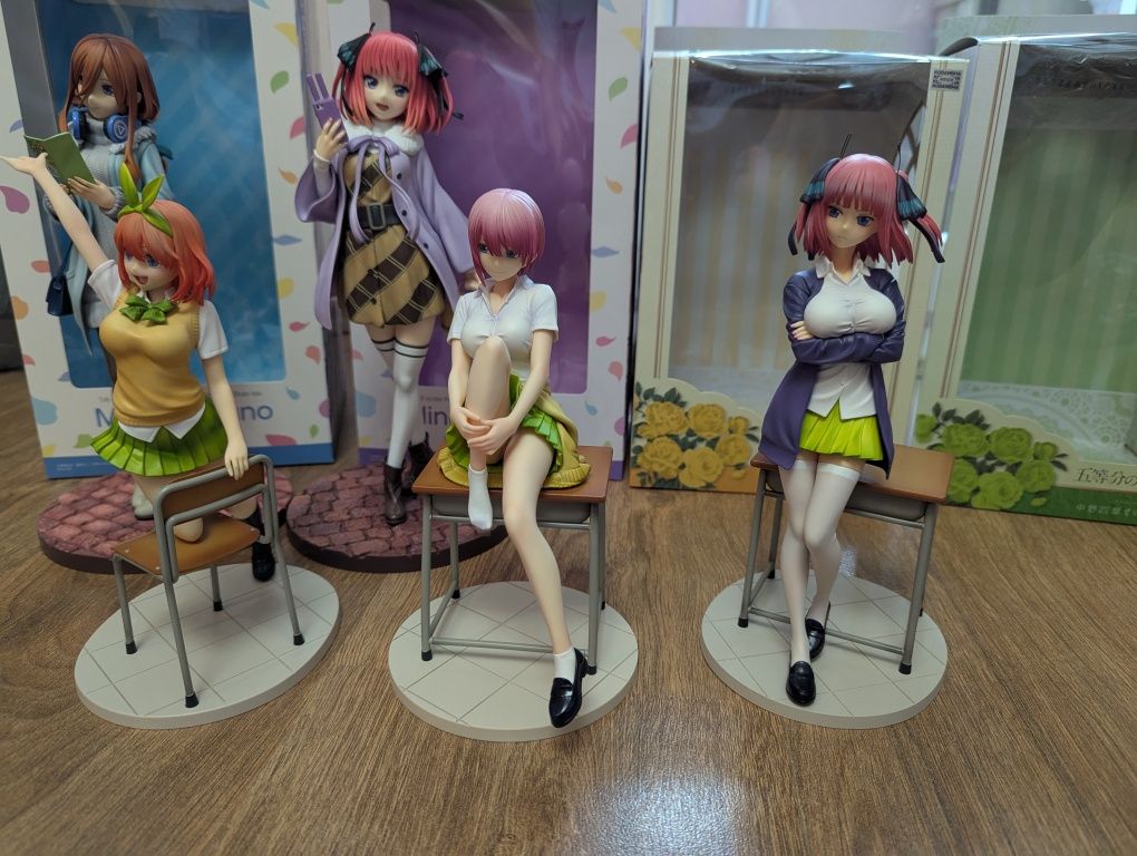 The quintessential quintuplets - аниме фигурки