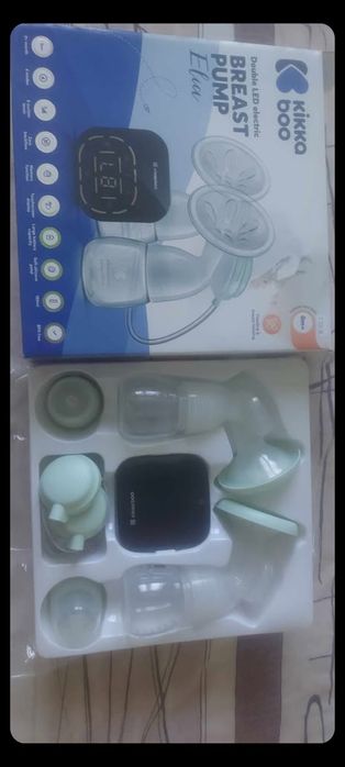 KIKKA BOO Електрическа помпа за кърма с LED дисплей двойна ELIA