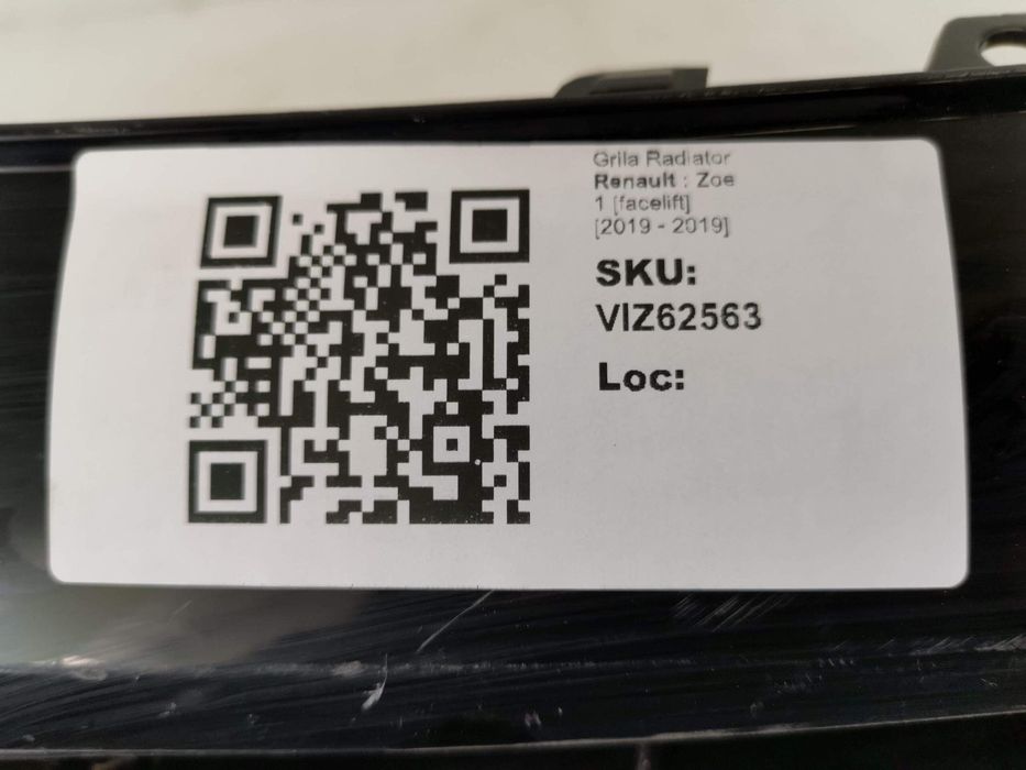 Радиаторна решетка Рено Зое / Renault Zoe 1 [фейслифт] [ - ] Оригиналн