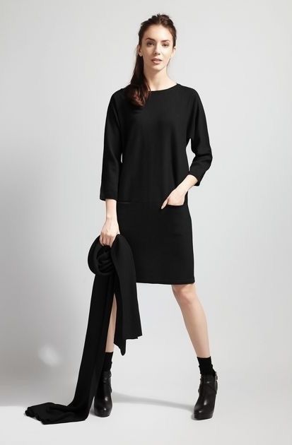GERTZ Cashmere рокля с кашмир