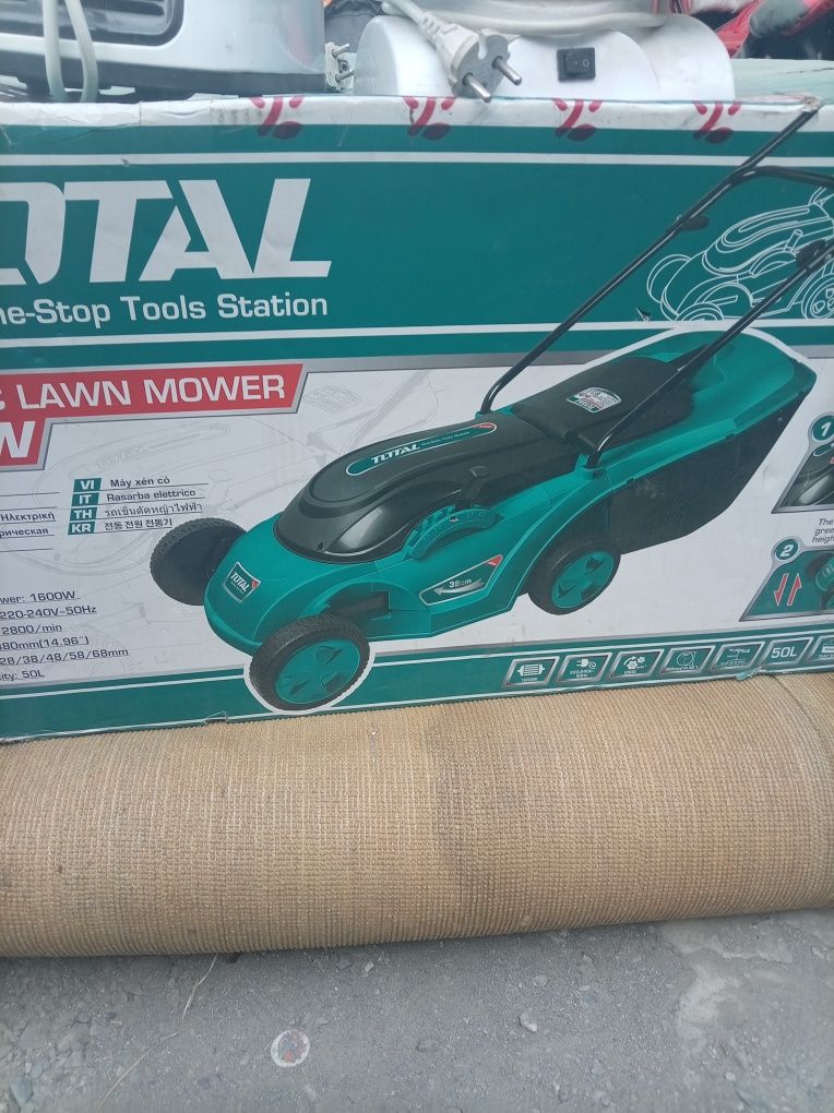 Газонокосилка TOTAL 1600W, НОВЫЙ ЯНГИ сотилади продаётся