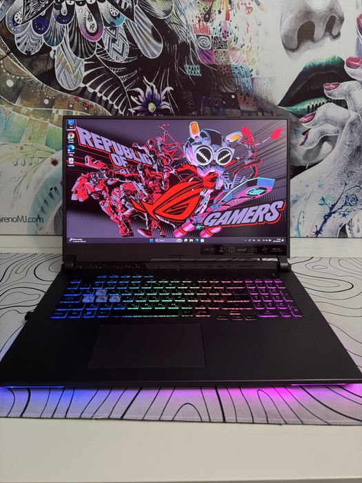 Asus ROG strix G17 /R7 6800h/RTX3060/16gb/240hz/экран 17.3