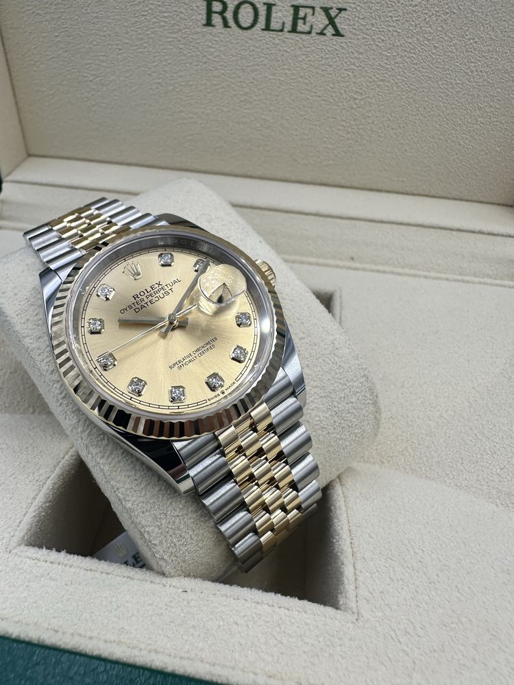 Rolex Datejust 36 mm aur otel nou 2024