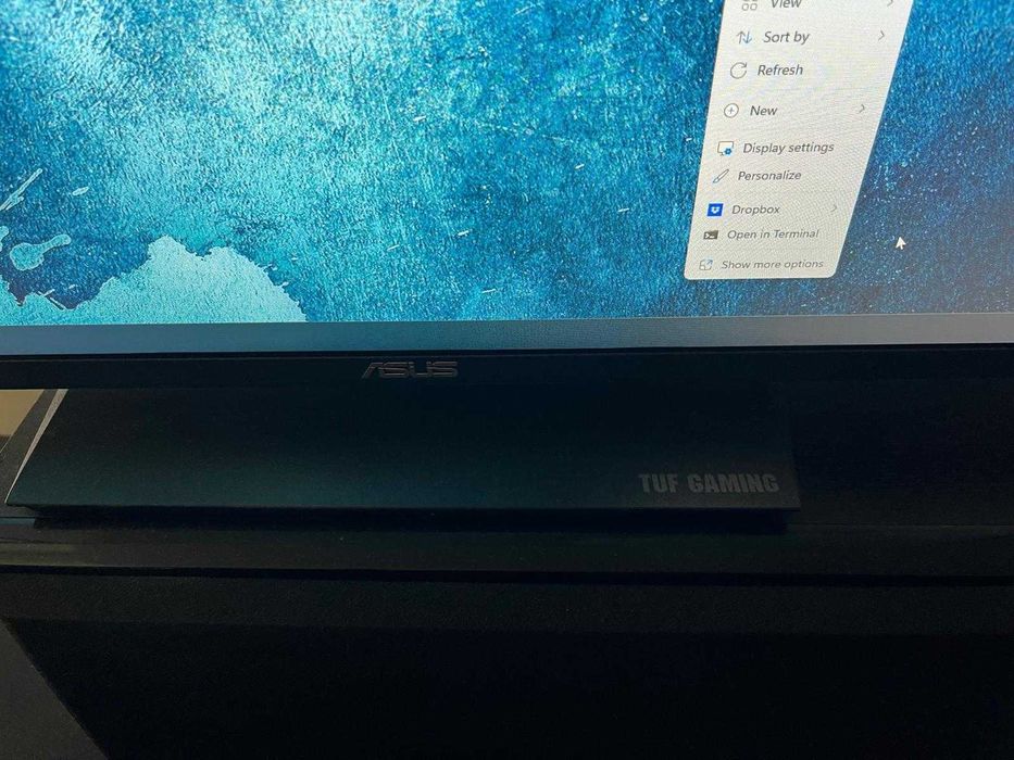 Monitor ASUS TUF Gaming VG27AQ, 27", 1440P, G-Sync / FreeSync