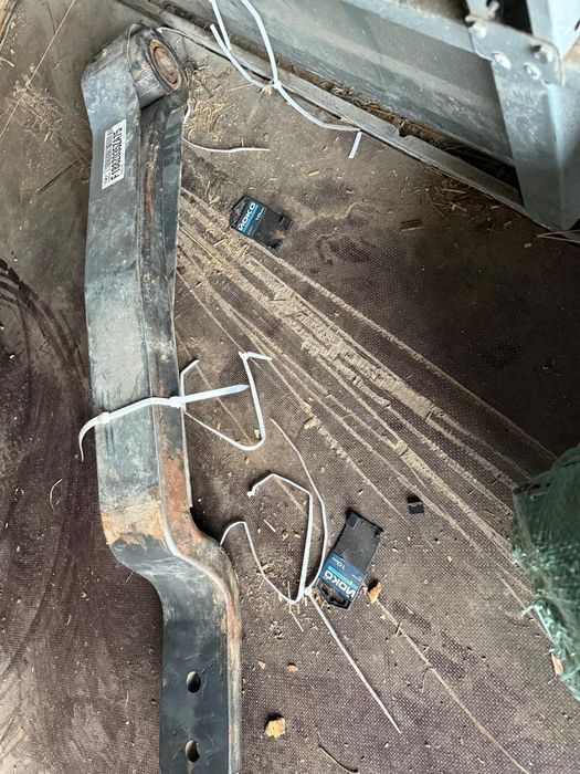 Новая полурессора на оси SAF.