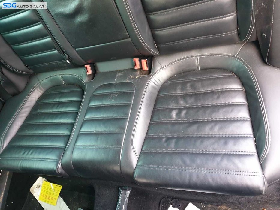 Interior Piele Neagra cu Incalzire Scaune Fata Stanga Dreapta Bancheta Sezut cu Spatar Volkswagen CC 2012 - 2017 [C3845] [C3838] [C3839]