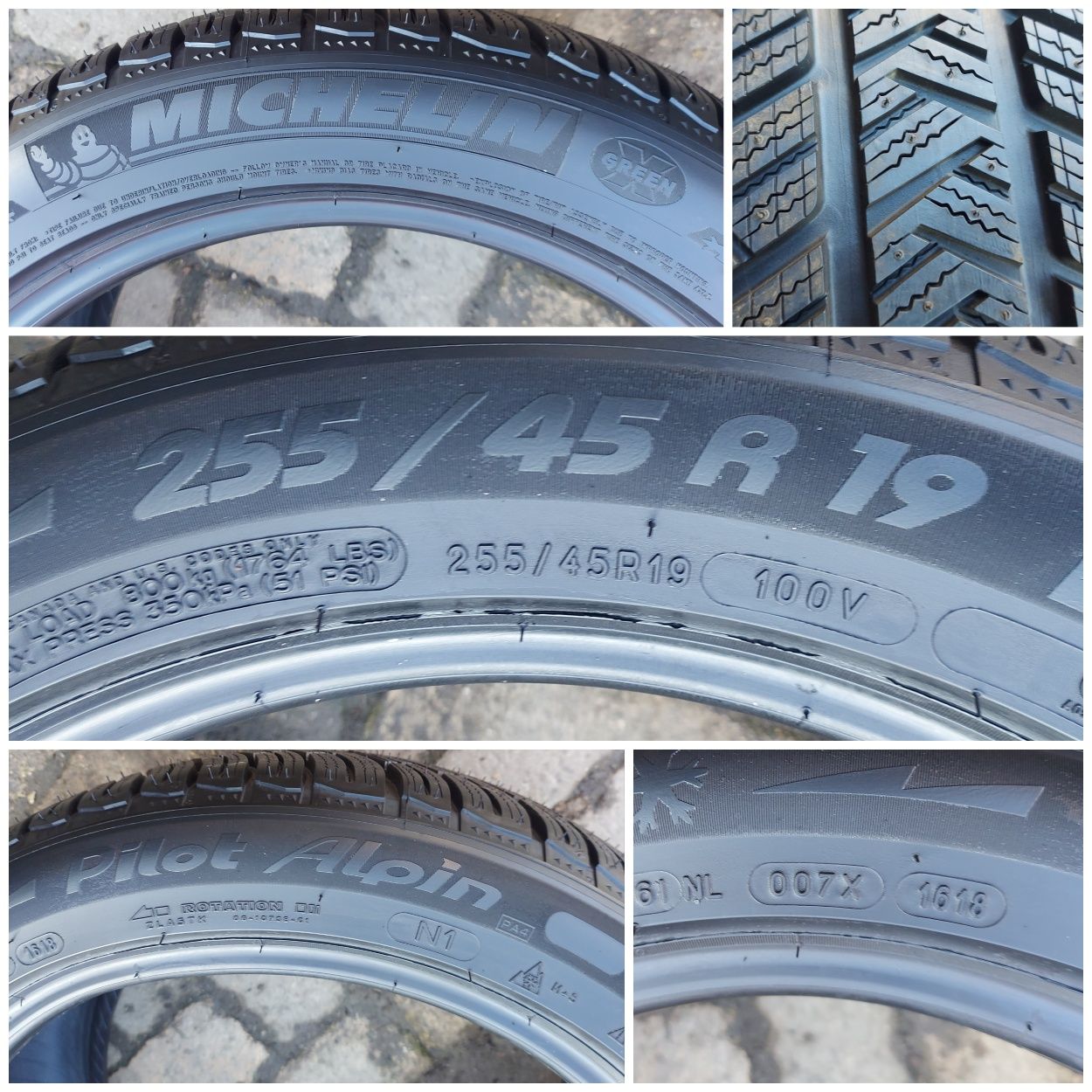O bucată 275/255 45/40 R19 M+S iarnă - una Michelin Pirelli
