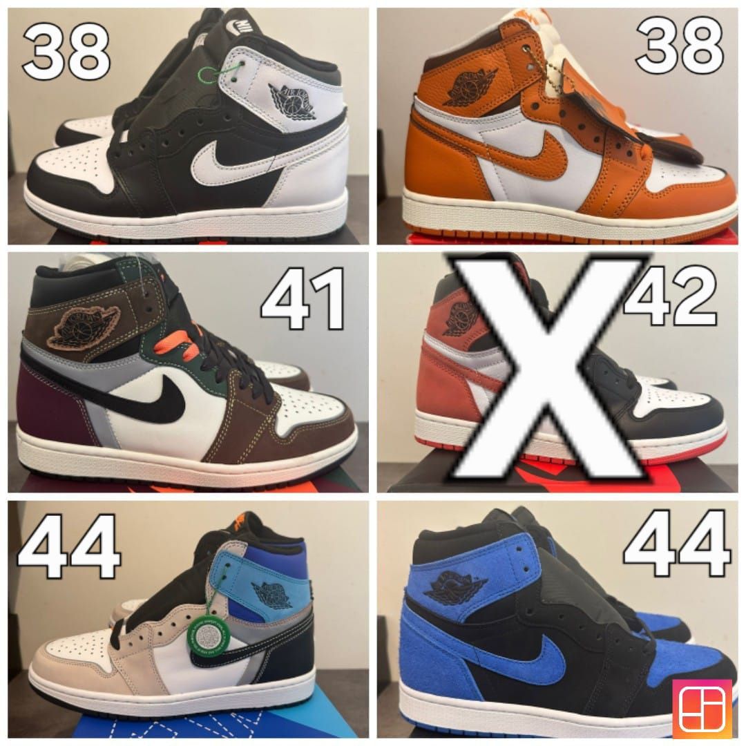 Jordan 1 High - Size 38 , 41 , 44