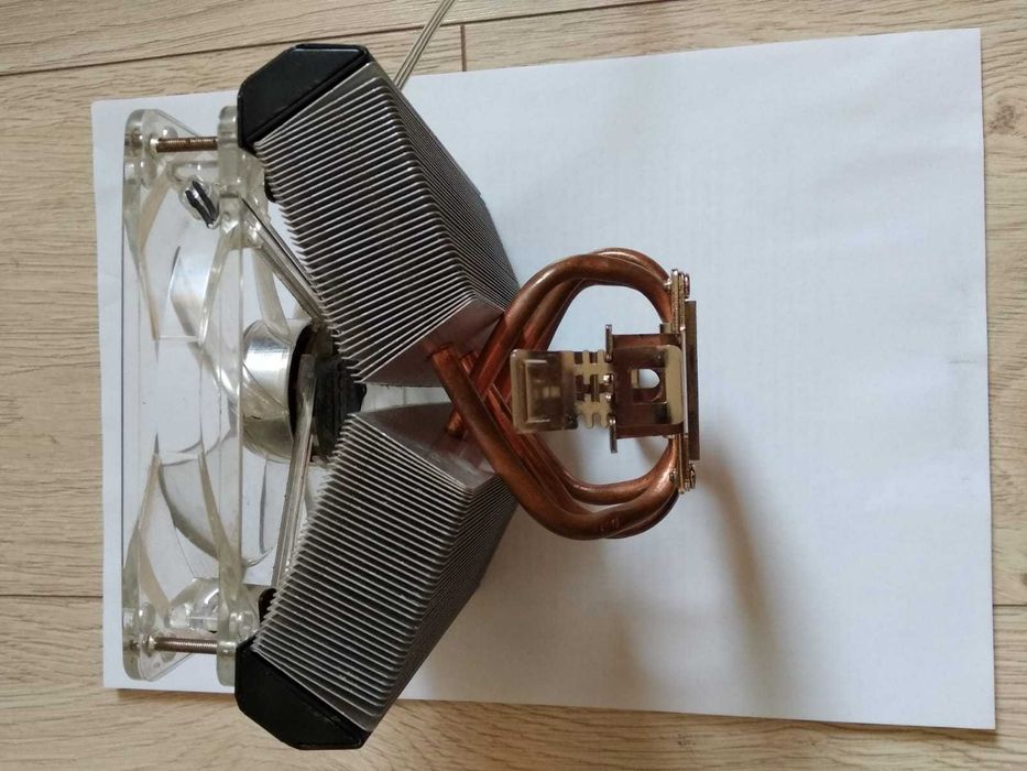 Cooler Rysen AM4 AM3 AM3+ FM1 FM2 FM3 Scythe butterfly 120 mm vent