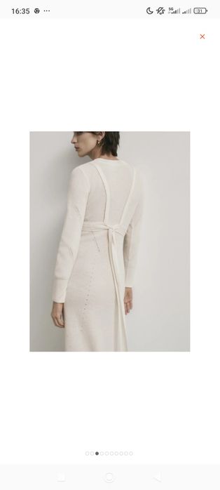 Rochie Massimo Dutti Studio lana%