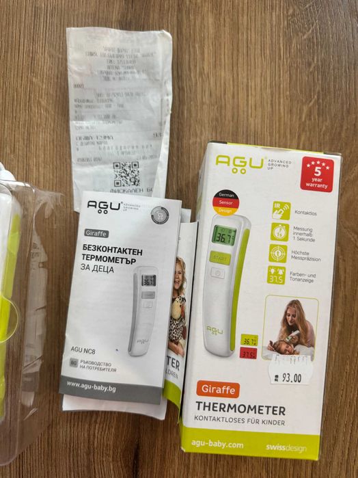 Безконтактен инфрачервен термометър AGU Giraffe