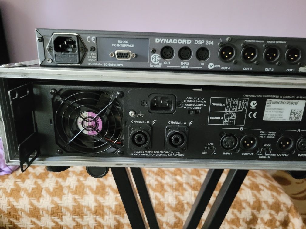 Vand Dsp 244 si EV Q99  - SL1800 Dynacord Electro Voice