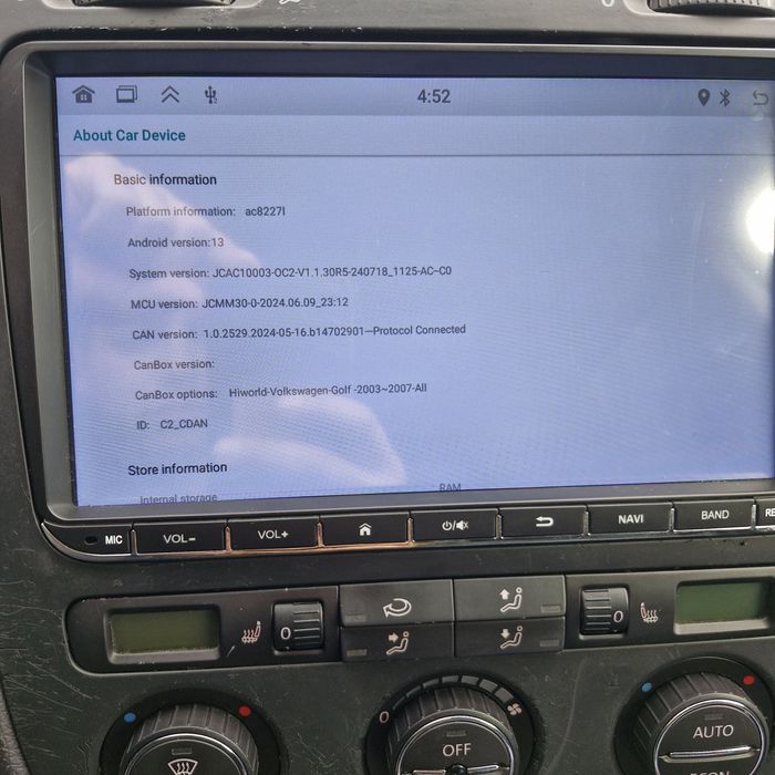 Мултимедия Golf/audi/tuaran