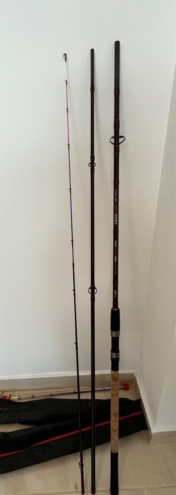 Lanseta Team Feeder Power Fighter 3,6 m+ Mulineta Team Feeder Pro 6000