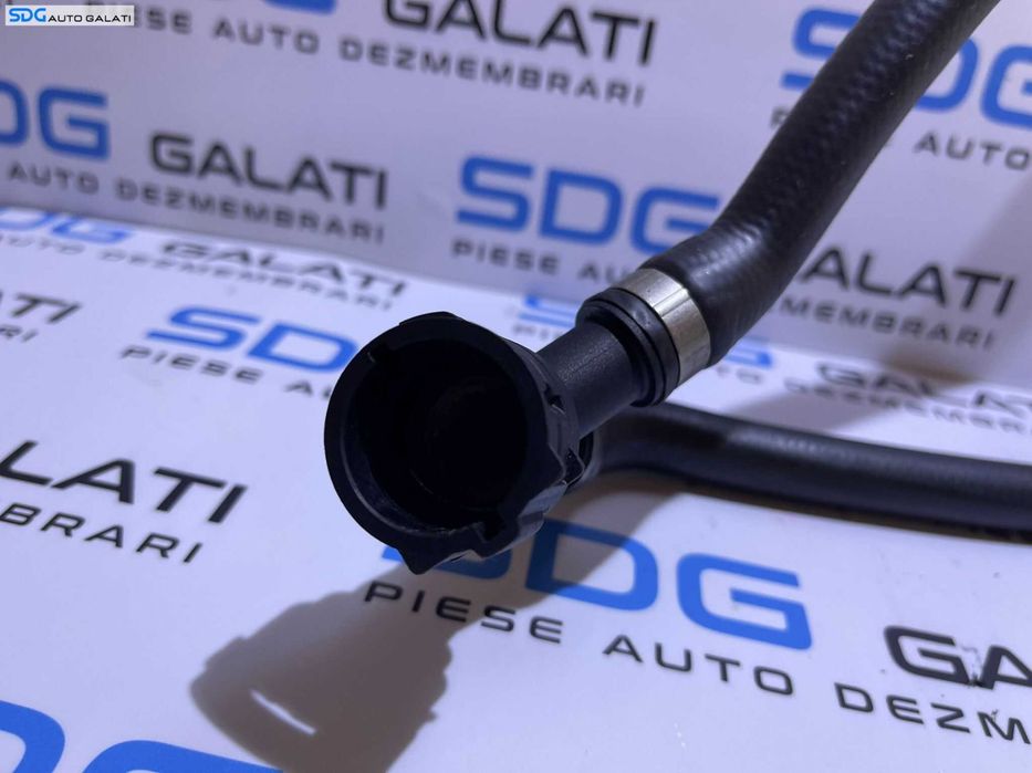 Furtun Furtunuri Conducta Conducte Radiator Apa BMW Seria 5 E60 E61 520 2.0 D N47 2003 - 2010 Cod 7798498 7799750