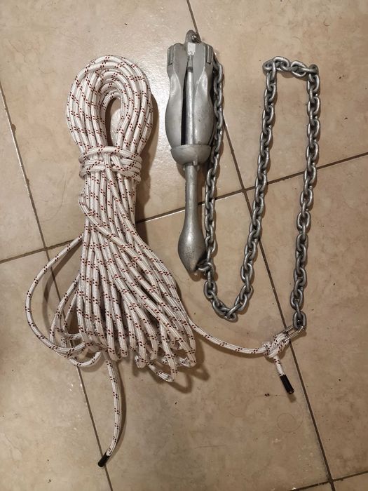 Сгъваема котва 2.5 кг (готов за употреба комплект)