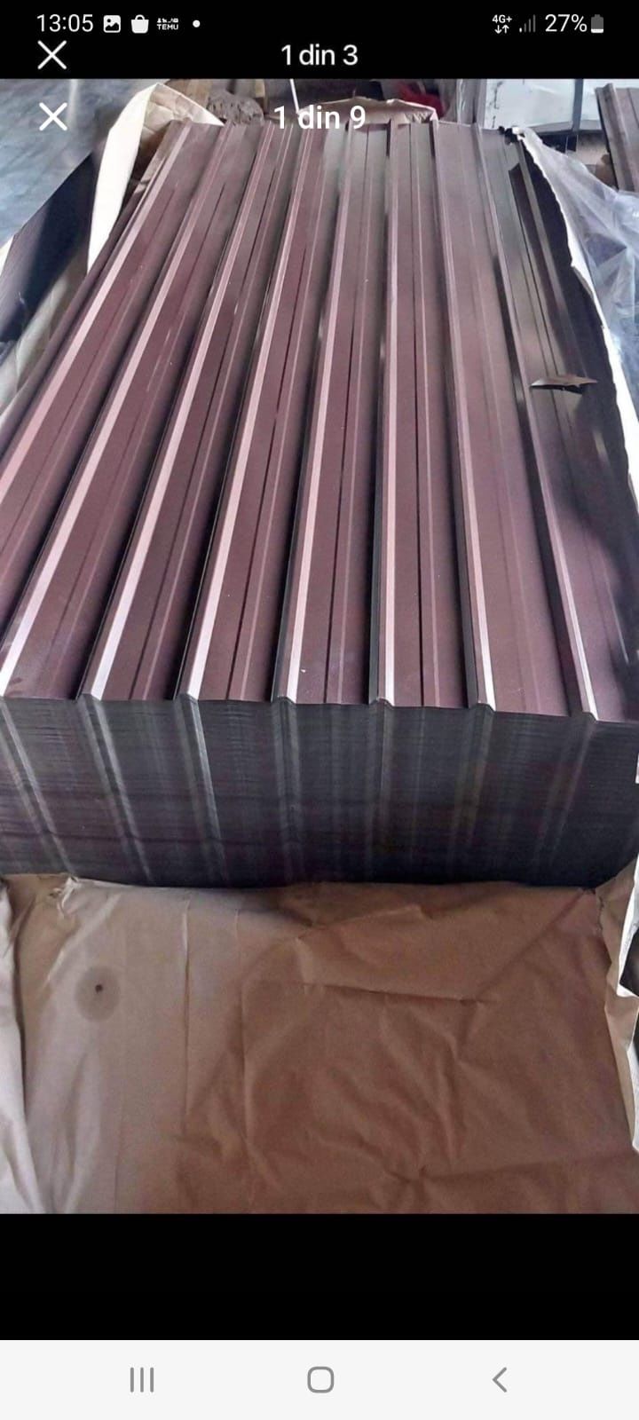 Tabla cutata maro