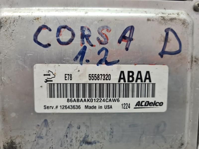 Calculator motor ECU Opel Corsa D facelift 1.4i 16V 101 cp 74 kw A14XE