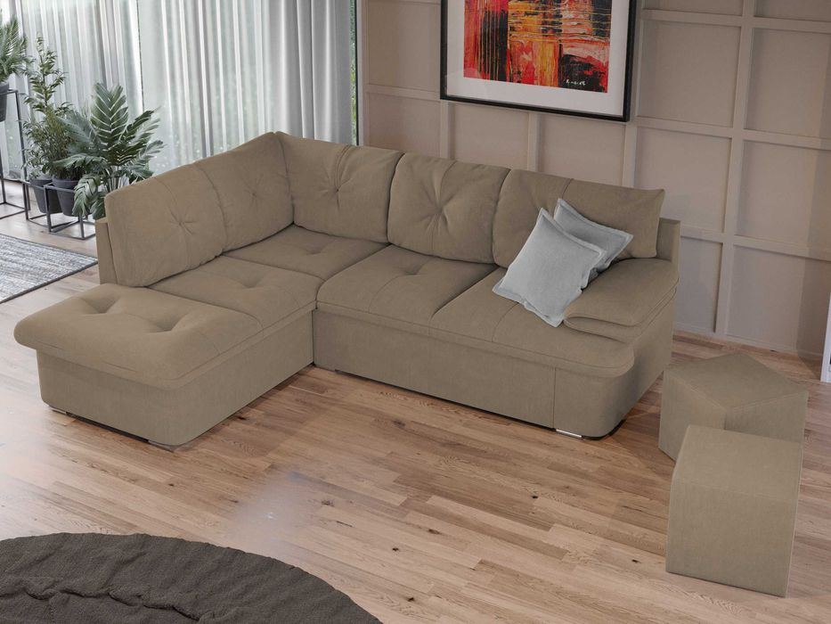 Coltar Extensibil Roma Cappuccino - Transport Gratuit 4-10 zile