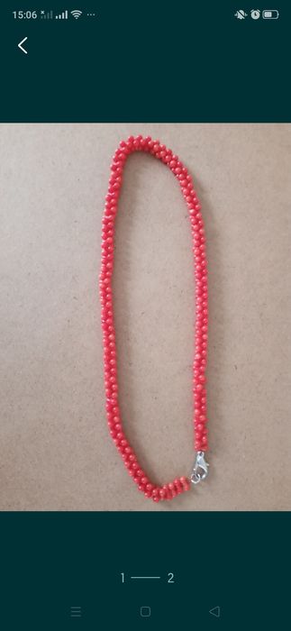 Бусы коралл, камни Дагестан