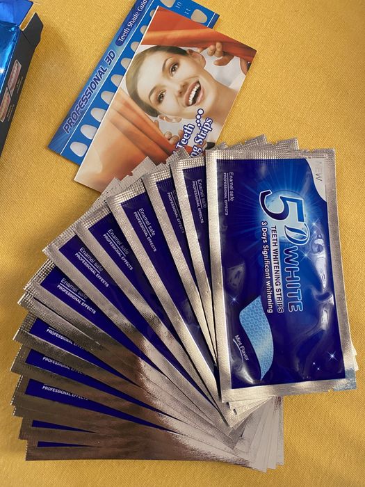 Лентички за избелване на зъби 5D white