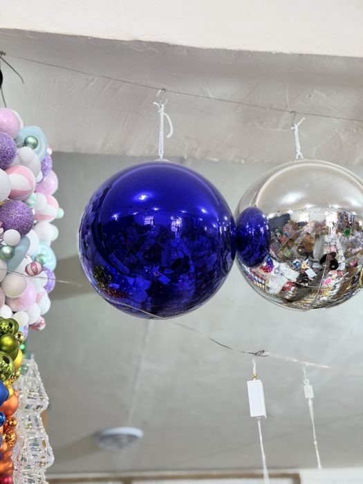 Ёлка ПЭ+ПВХ с сосной — премиум качество + шары в подарок