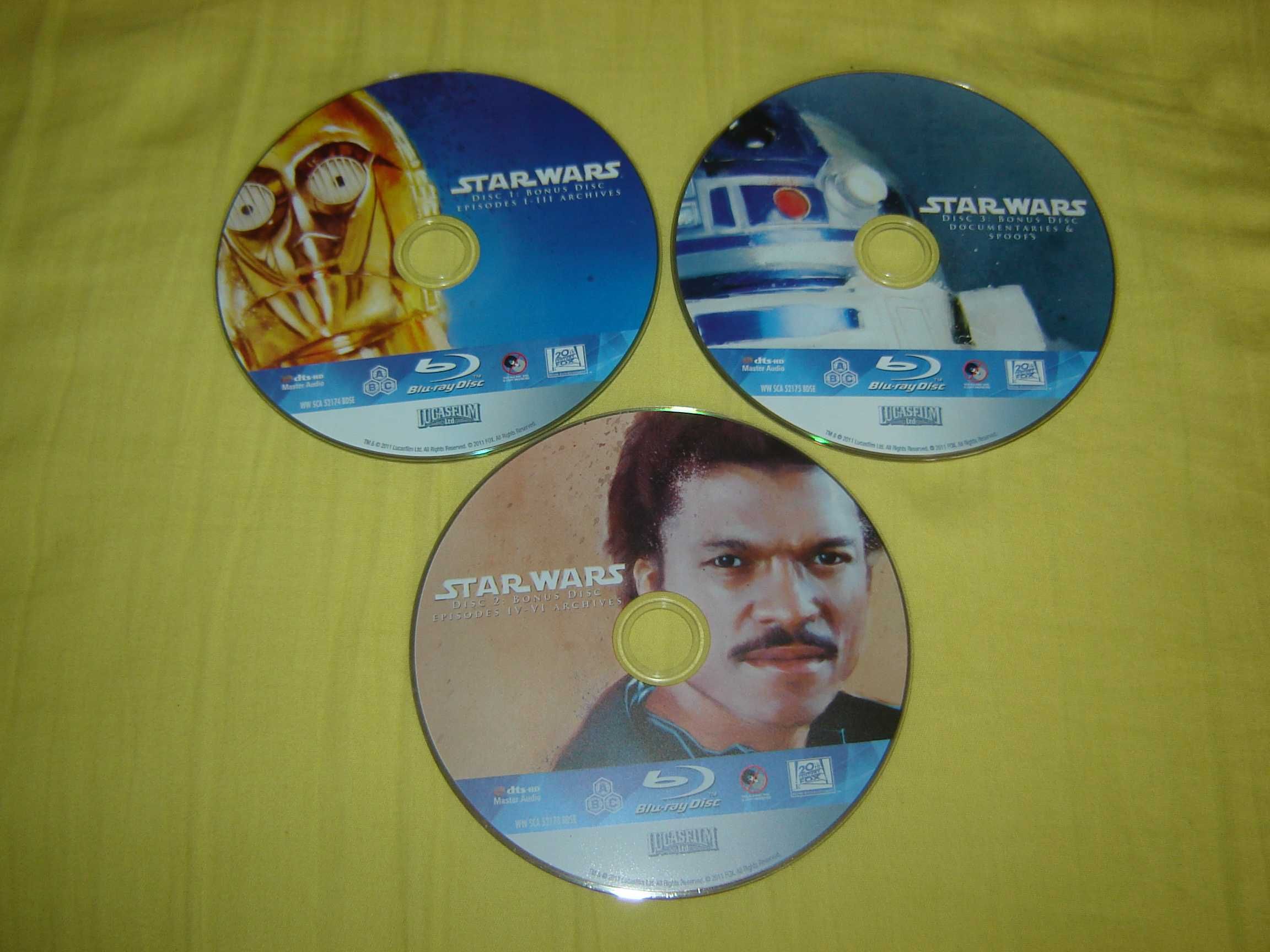 Blue-ray Star-Wars Documentare si Arhive originale noi