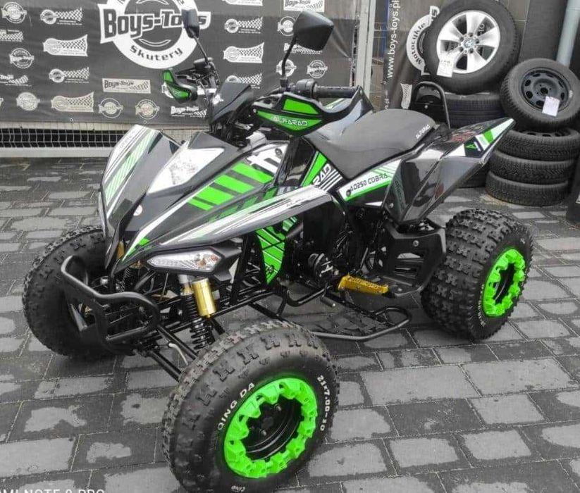 Atv 250cmc Quad Alfarad Cobra 250cc Injectie Roti 10'' 4 Timpi
