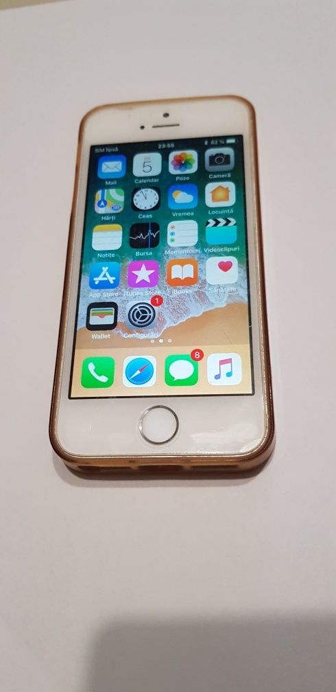 IPhone 5S  alb- silver 16 Gb