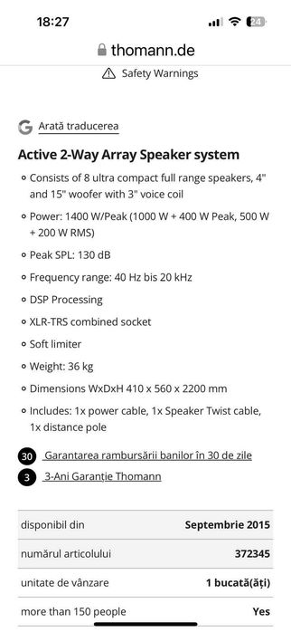 Mixer Digital Yamaha si Sistem de boxe Active