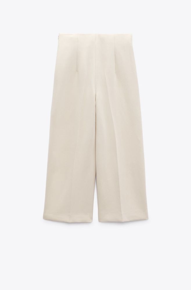 Pantaloni culotte Zara, talie inalta, XS