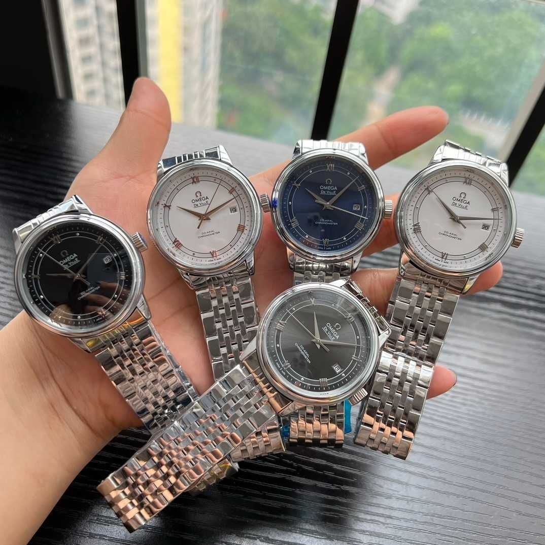 Aвтоматичен мъжки часовник Omega De Ville Prestige Co-Axial Chrono