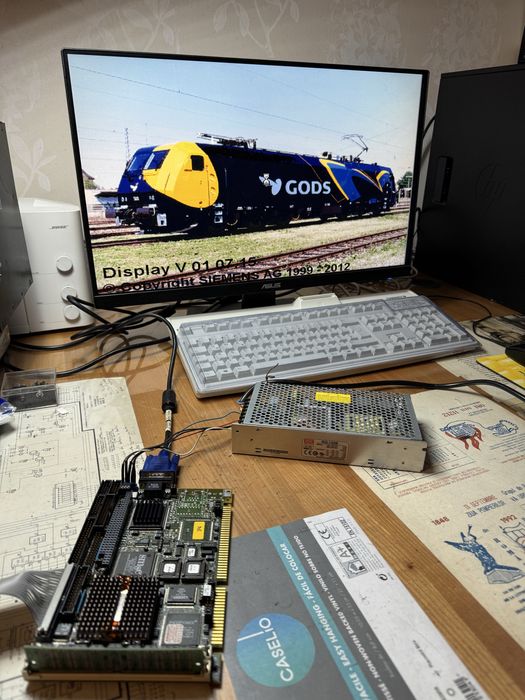 Single board computer Teknor Viper 806, CPU AMD