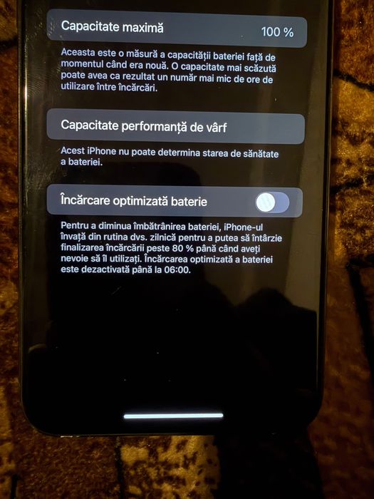 iPhone 11 Pro Max  , baterie 100% ! Prețul e negociabil!